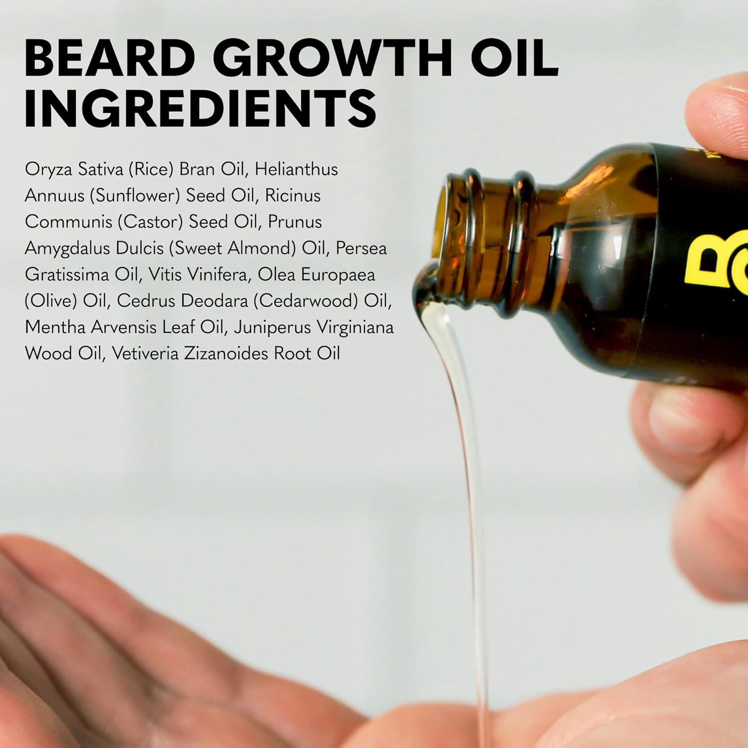 image:imageBeard Club Premium Beard Growth Kit Growth Oil Vitamins Vitamin Spray amp Boar Bristle Brush Gift SetEnhanced Beard Growth Kit