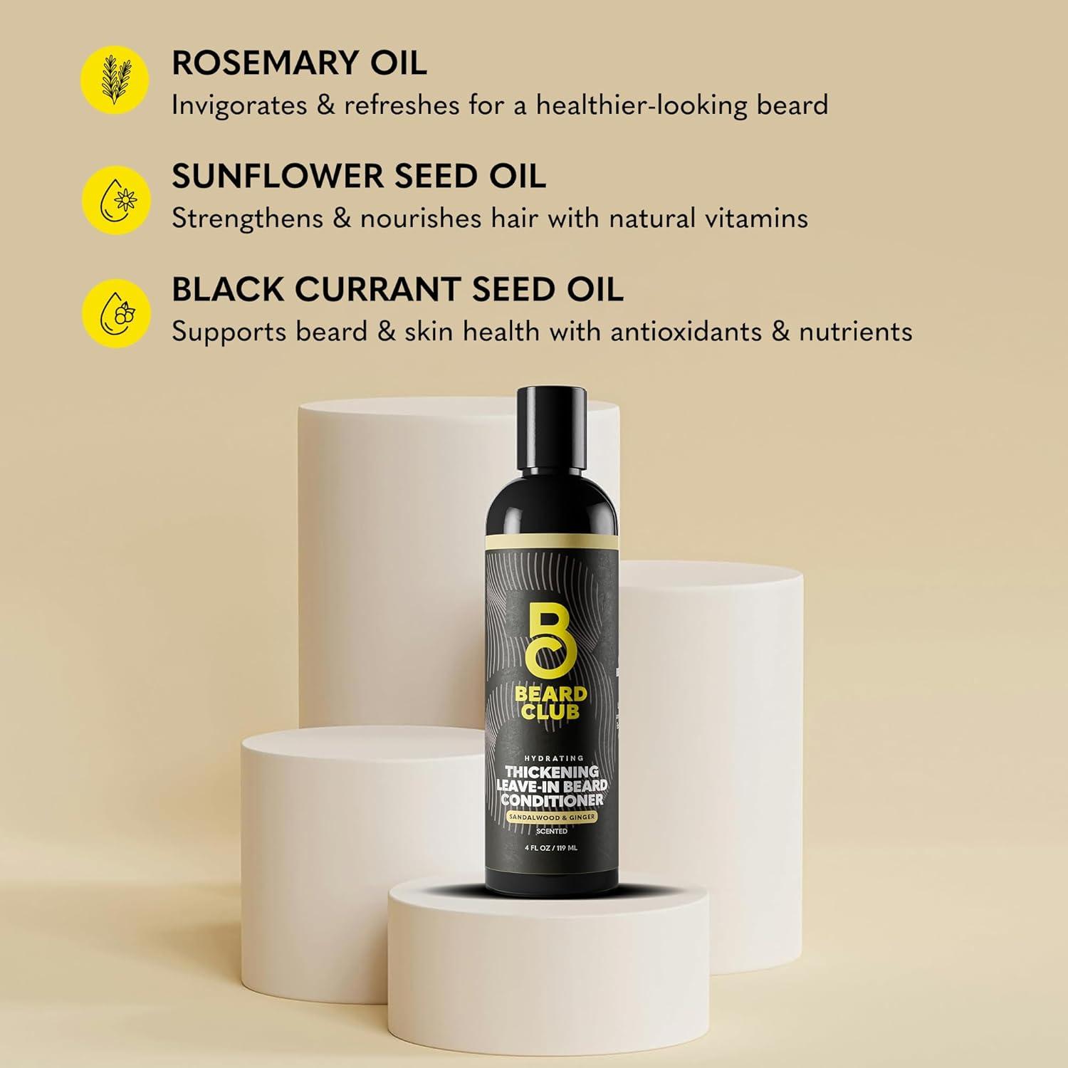 image:imageThe Beard Club Biotin Beard Growth Oil Vitamin Spray for Facial Hair Growth Natural Formula for Fuller Thicker Beard EasytoUse Nourishing amp Soothing for All Beard Types amp SkinThickening Beard Conditioner
