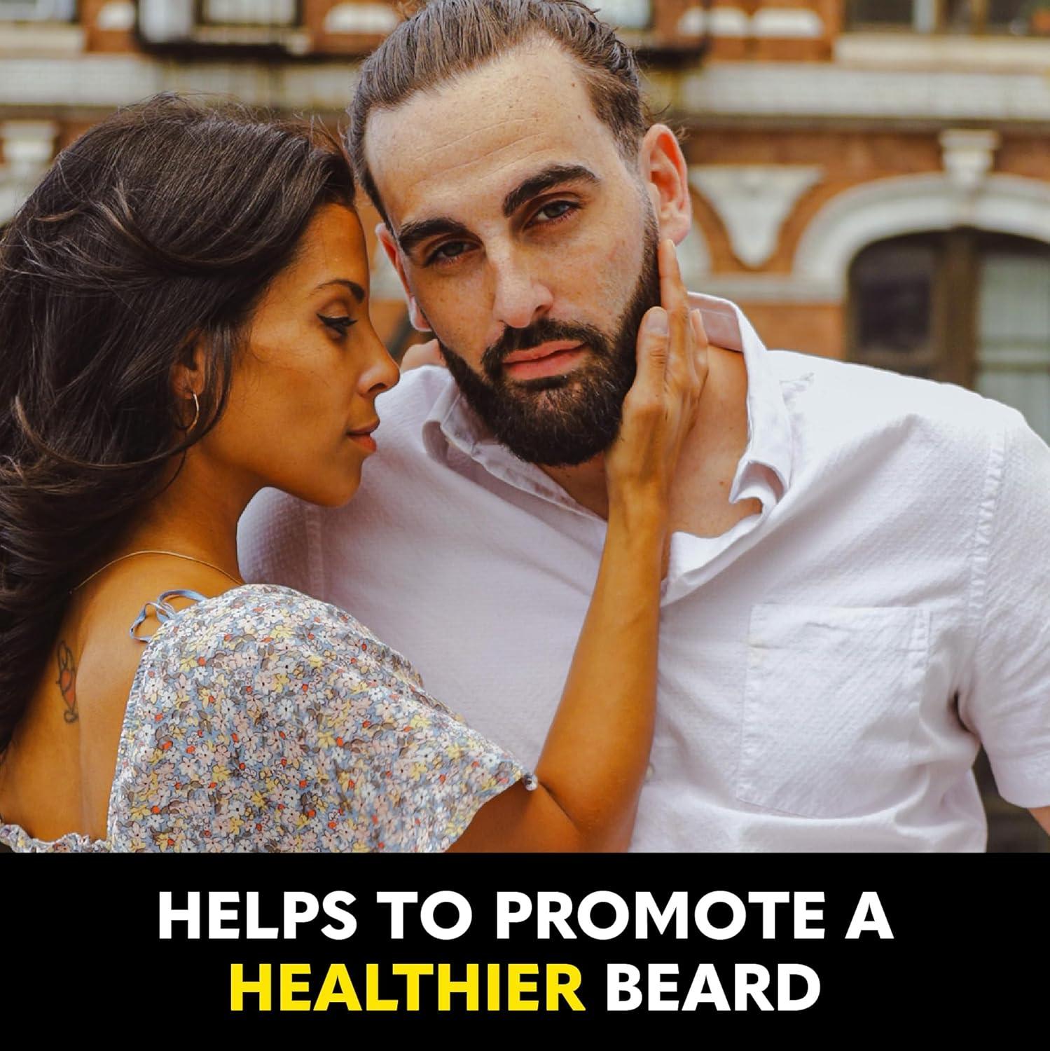 image:imageThe Beard Club Biotin Beard Growth Oil Vitamin Spray for Facial Hair Growth Natural Formula for Fuller Thicker Beard EasytoUse Nourishing amp Soothing for All Beard Types amp SkinBeard Cream