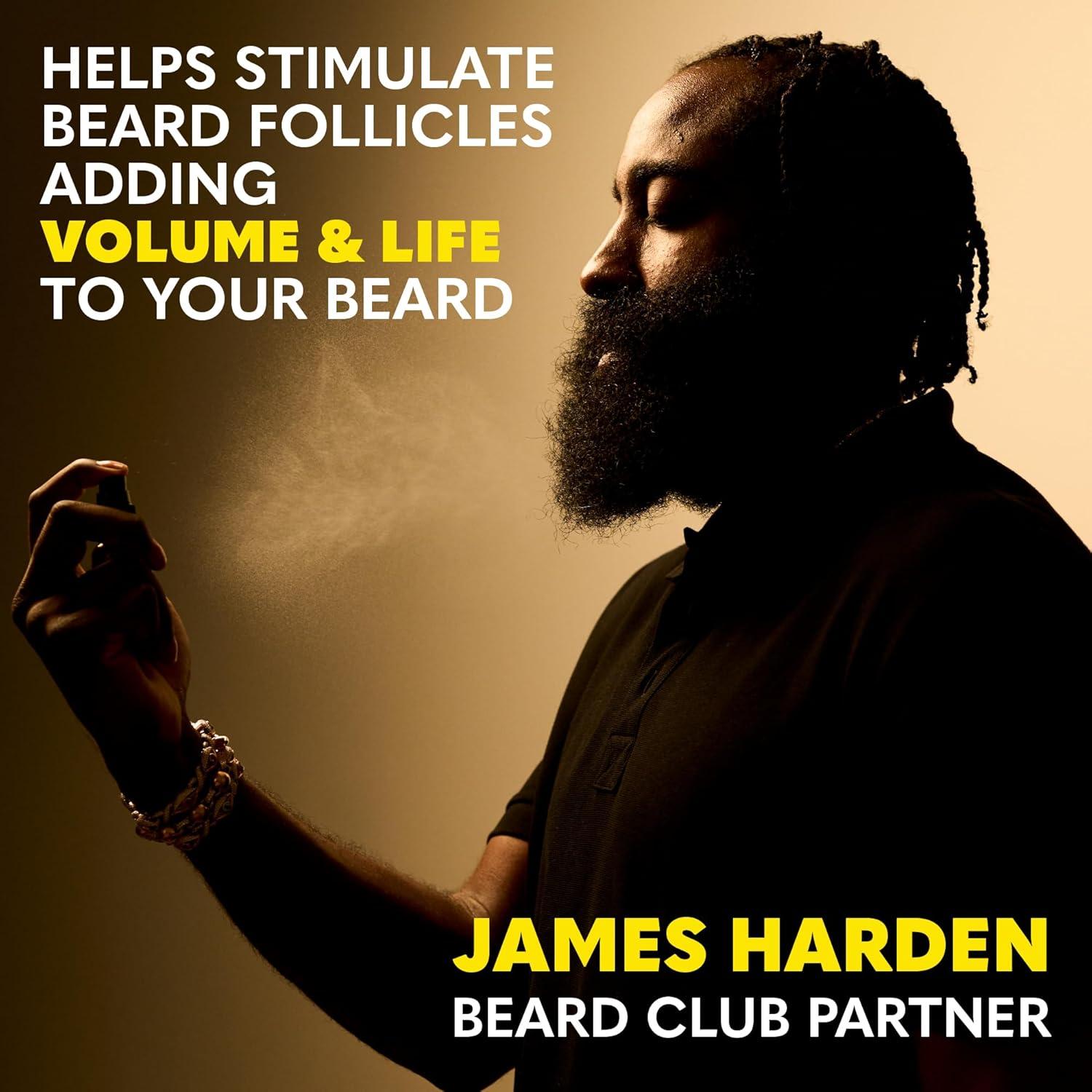 image:imageThe Beard Club Biotin Beard Growth Oil Vitamin Spray for Facial Hair Growth Natural Formula for Fuller Thicker Beard EasytoUse Nourishing amp Soothing for All Beard Types amp SkinBeard Growth Spray
