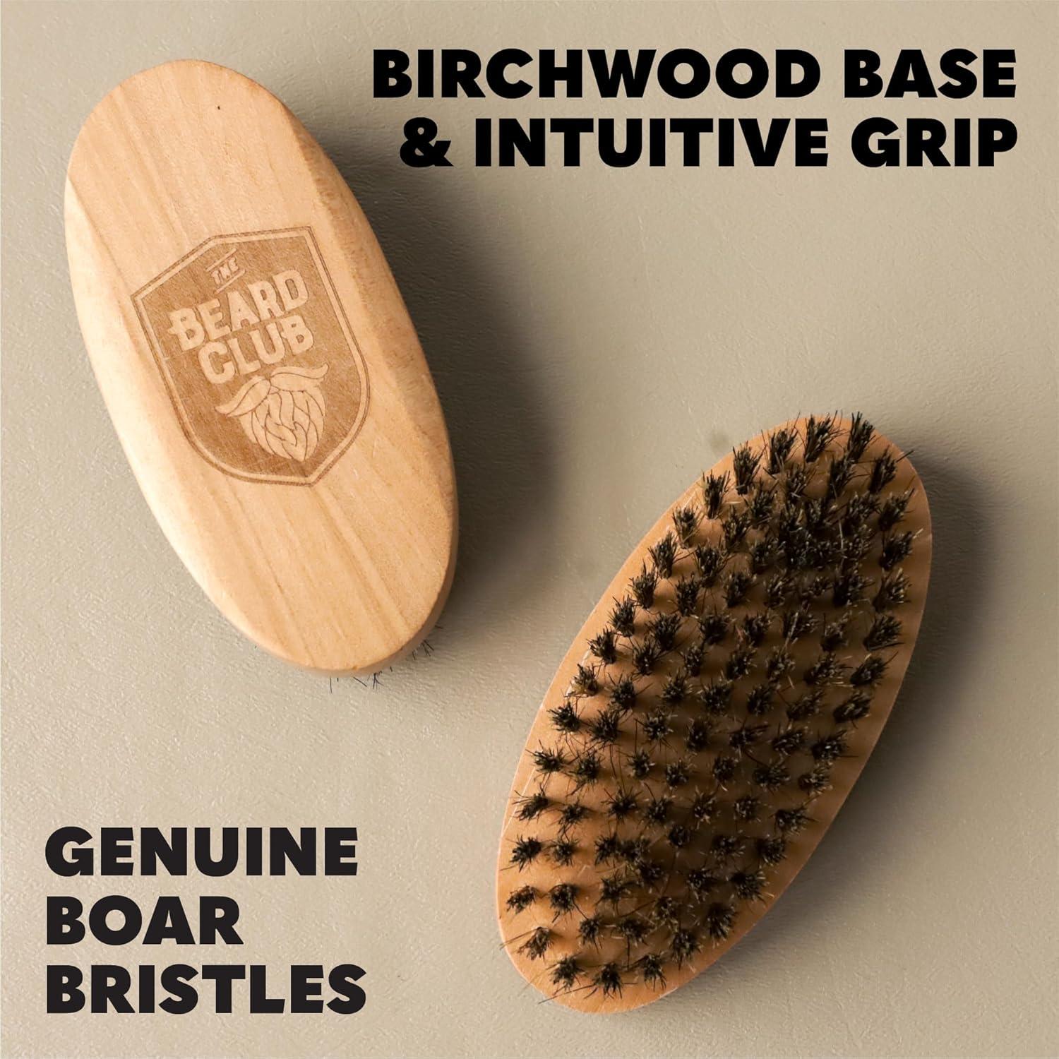 image:imageThe Beard Club Brush Comb and Scissors Grooming Kit for Mens Beards and Mustaches Gift SetBeard Brush