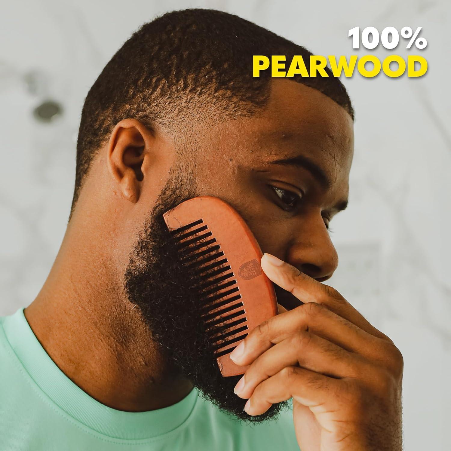 image:imageThe Beard Club Brush Comb and Scissors Grooming Kit for Mens Beards and Mustaches Gift SetBeard Brush Kit Pick
