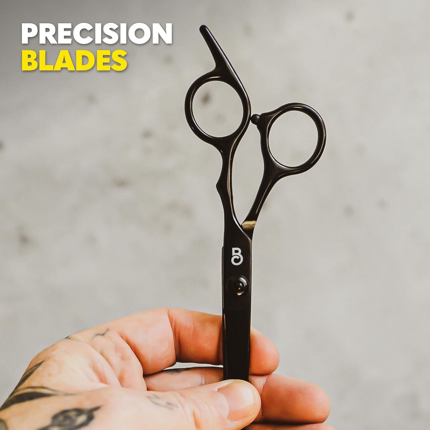image:imageThe Beard Club Brush Comb and Scissors Grooming Kit for Mens Beards and Mustaches Gift SetBeard Brush Kit