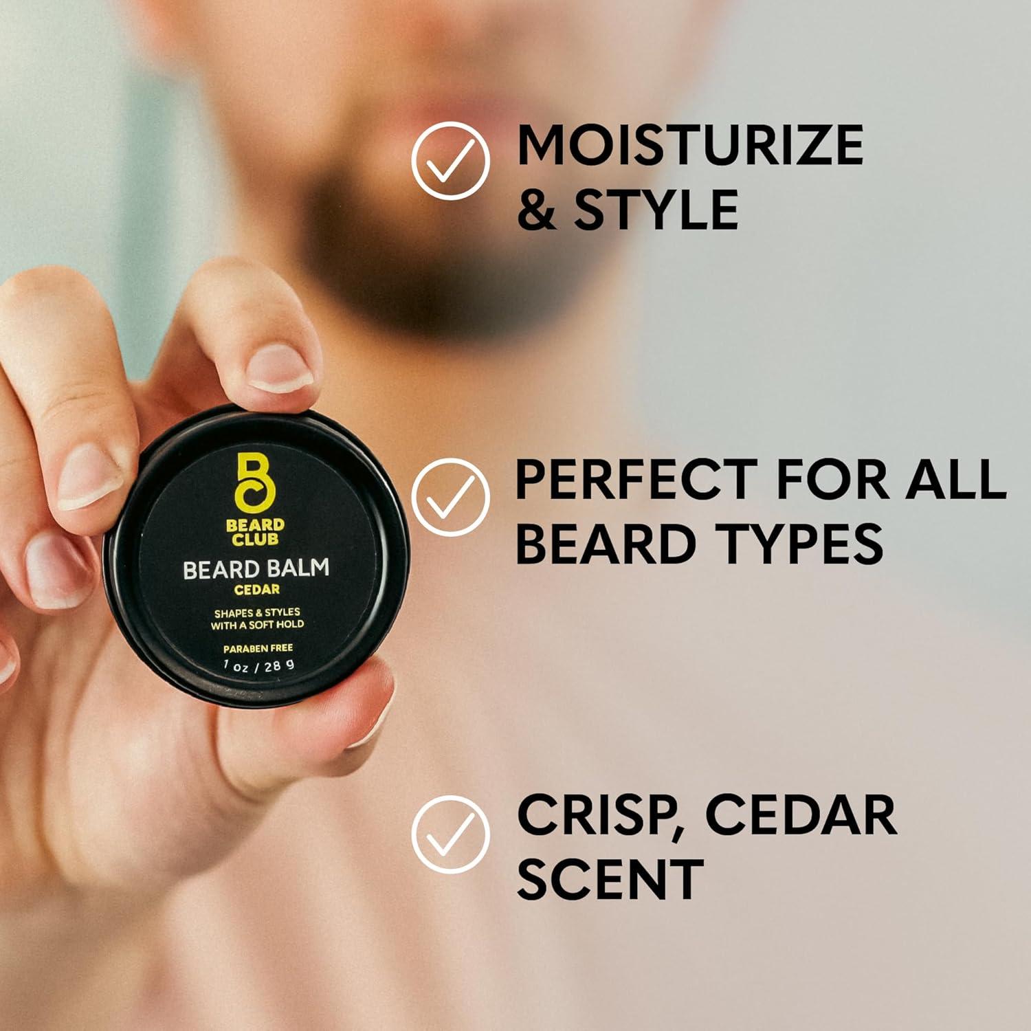 image:imageThe Beard Club Brush Comb and Scissors Grooming Kit for Mens Beards and Mustaches Gift SetBeard Care Kit