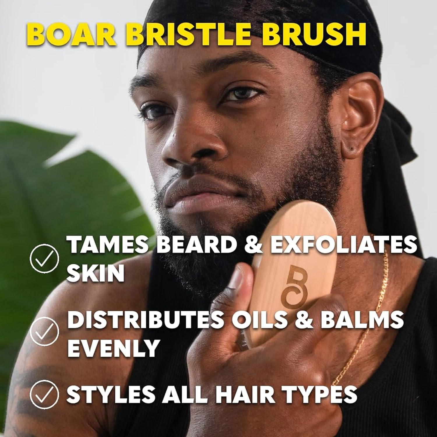 image:imageThe Beard Club Brush Comb and Scissors Grooming Kit for Mens Beards and Mustaches Gift SetBeard Grooming Kit