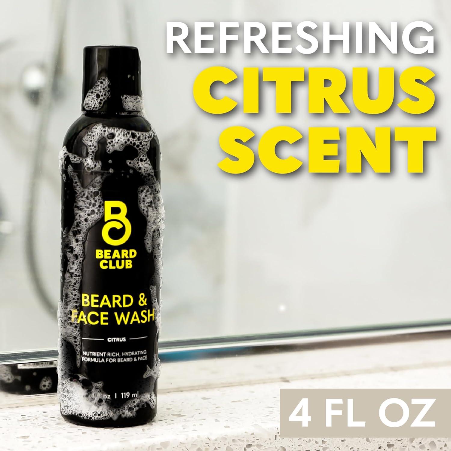 image:imageThe Beard Club Original Premium Beard Shampoo Natural amp Nourishing Formula for Soft Clean amp Healthy Facial Hair Gentle on Skin Sulfate amp Paraben Free 4 fl ozBeard Face Wash