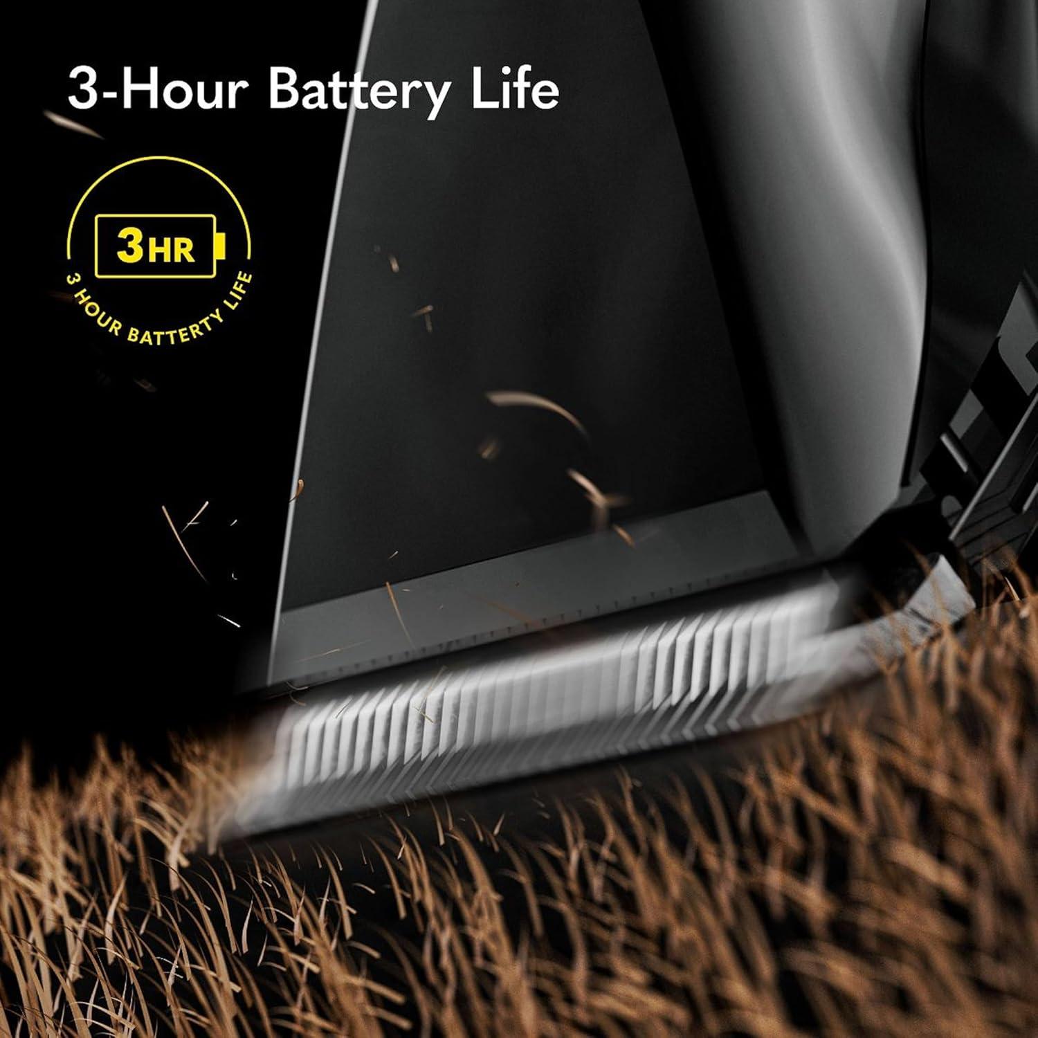 image:imageThe Beard Club Pro Beard Trimmer for Men Professional Mens Hair Trimmer for Barbers Electric Cordless Rechargeable High Power 13000 RPM 10 Guides Taper Lever Diamond Like Carbon BladesBeard Trimmer
