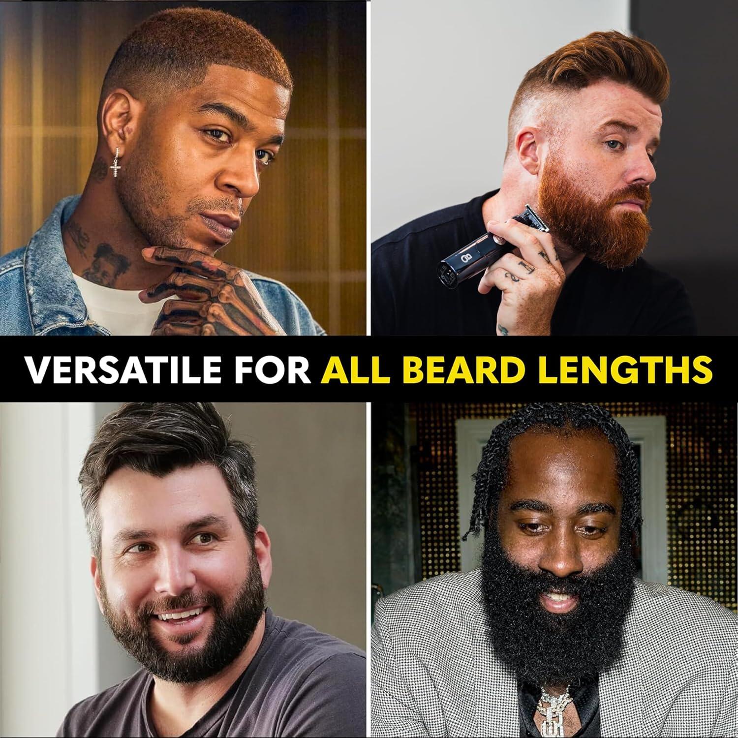 image:imageThe Beard Club Straight Razor for Men Navajas Para Barbero Barber Straight Edge Razor Kit Premium Single Derby Blade Cutthroat With 10 Replaceable Stainless Steel Blades amp Leather CaseTblade Beard Trimmer Pro Kit