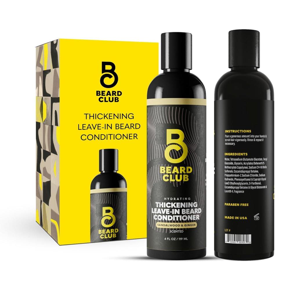 image:imageThe Beard Club Biotin Beard Growth Oil Vitamin Spray for Facial Hair Growth Natural Formula for Fuller Thicker Beard EasytoUse Nourishing amp Soothing for All Beard Types amp SkinThickening Beard Conditioner
