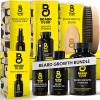 image:imageBeard Club Premium Beard Growth Kit  Growth Oil Vitamins Vitamin Spray amp Boar Bristle Brush  Gift SetPremium Beard Growth Kit