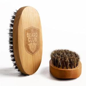 The Beard Club Brush, Comb and Scissors Grooming Kit for Men’s Beards and Mustaches Gift Set(Beard Brush)