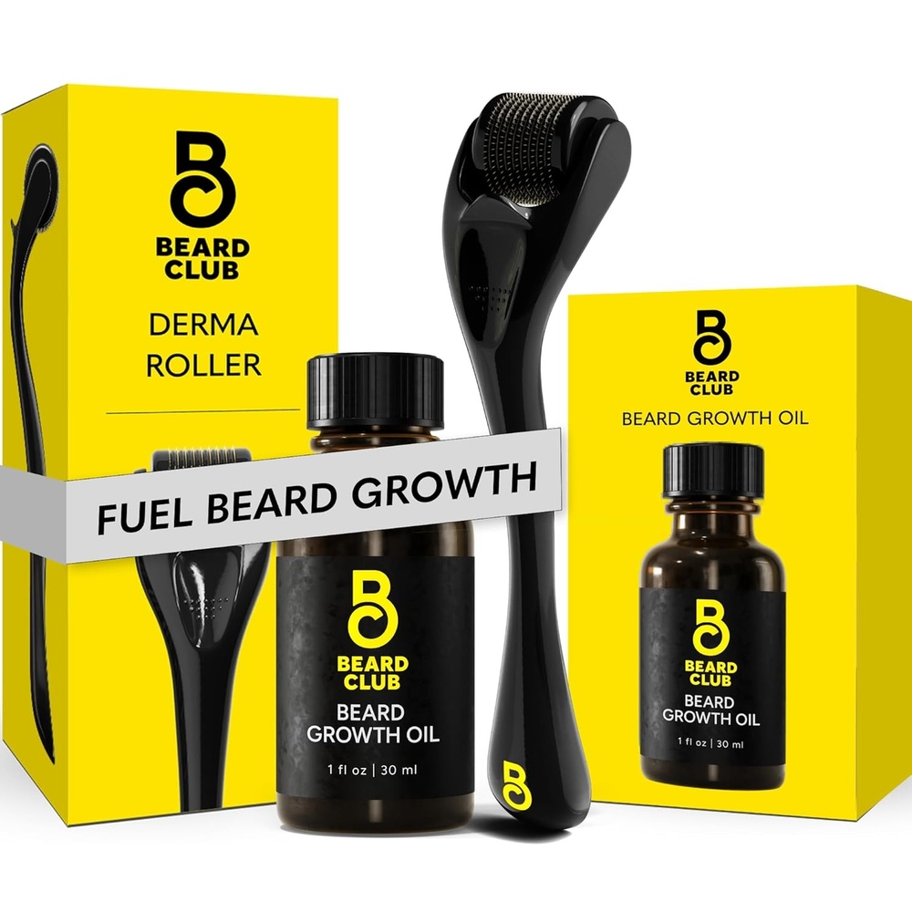 image:imageThe Beard Club Derma Roller Cleansing Spray  Clean and Prolong Derma Roller amp Beard Roller Life  1ozDerma Roller  Growth Oil